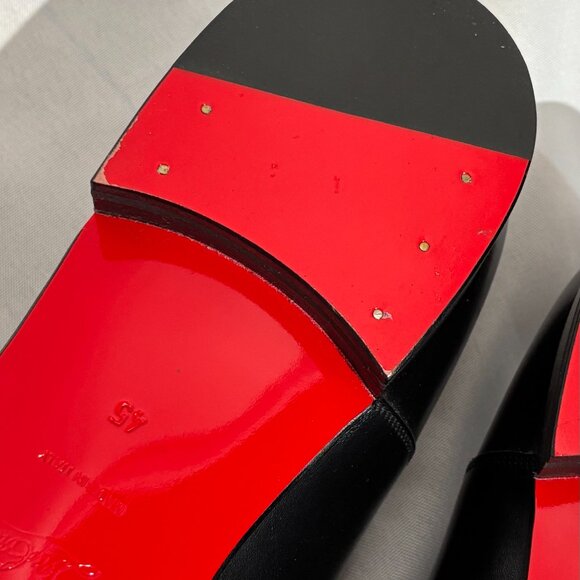 BRAND NEW Louboutin Black Greggo Size 45 / 11.5 - Picture 9 of 15